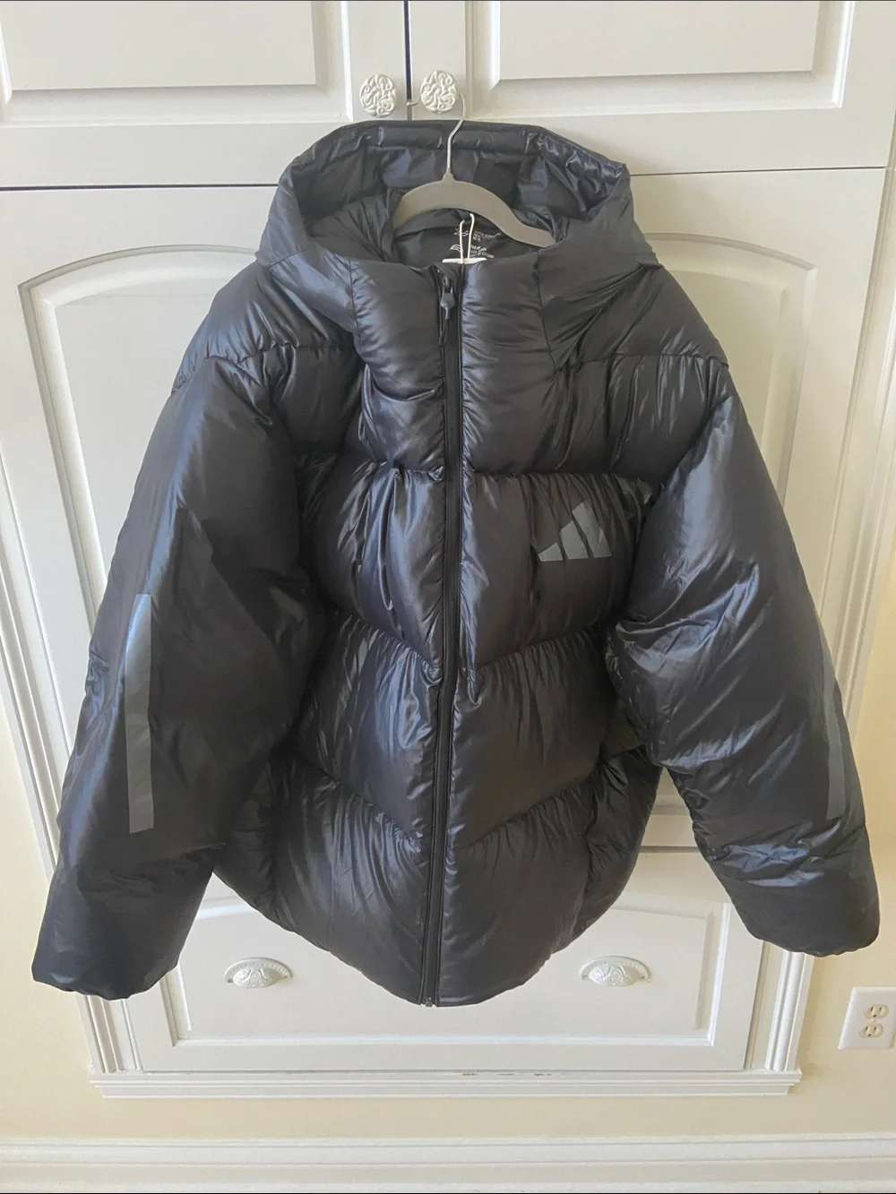 Adidas Mens ZNE Puffer Jacket Black XL NWT